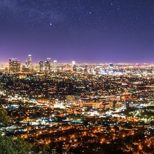 Los Angles Canvas sticker